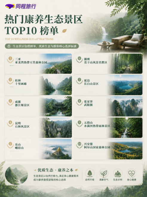 同程旅行×五指山发布康养度假消费洞察:康养人群年均出游2.3次 同程旅行×五指山发布康养度假消费洞察:康养人群年均出游2.3次